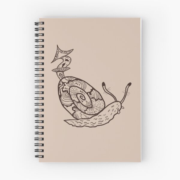 Item preview, Fantasy Snail With Tiny House Illustration designed and sold by FaliushART.