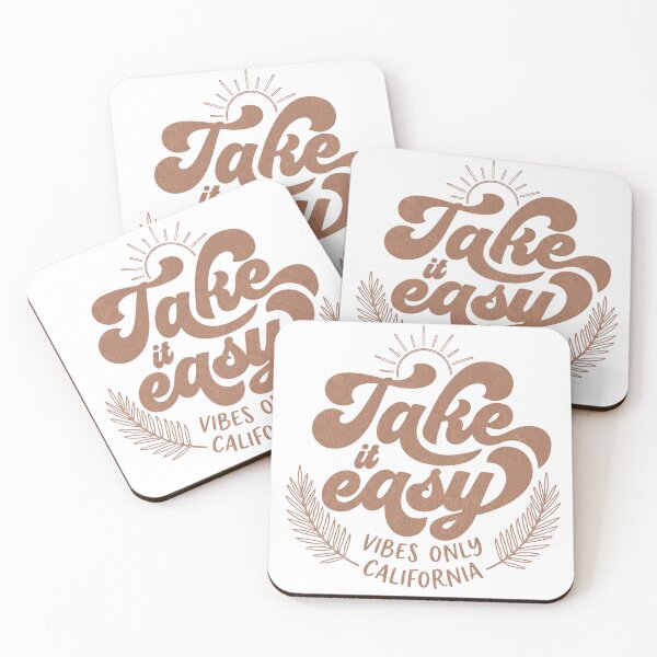 Item preview, take it easy California vibes retro boho  designed and sold by LifeArt24.