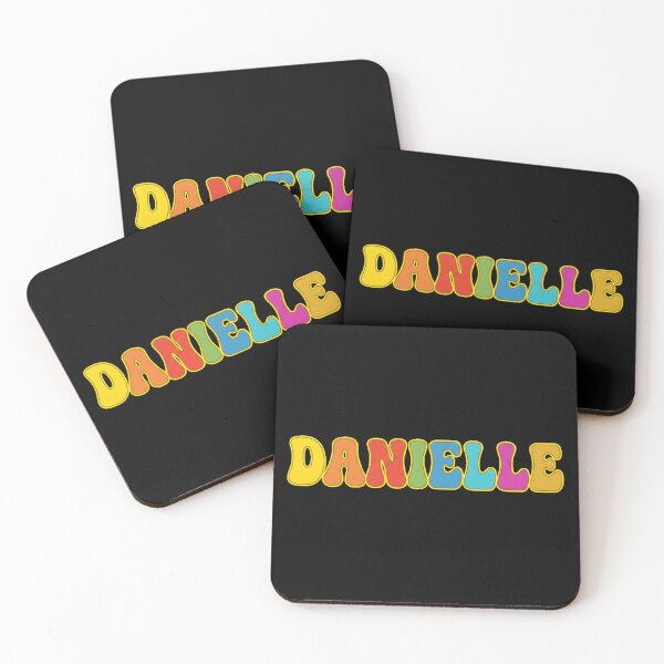 Item preview, ❤️ Danielle Personalized Name Wavy Retro Shirt, Coffee Mug, Sticker Gift designed and sold by HelixPedia.