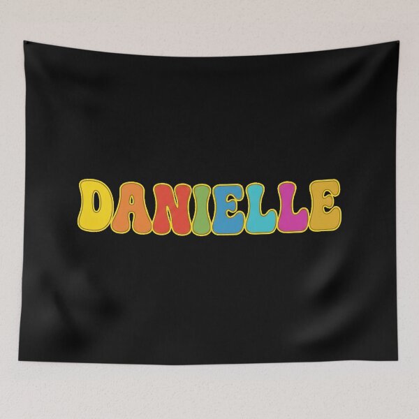 Item preview, ❤️ Danielle Personalized Name Wavy Retro Shirt, Coffee Mug, Sticker Gift designed and sold by HelixPedia.