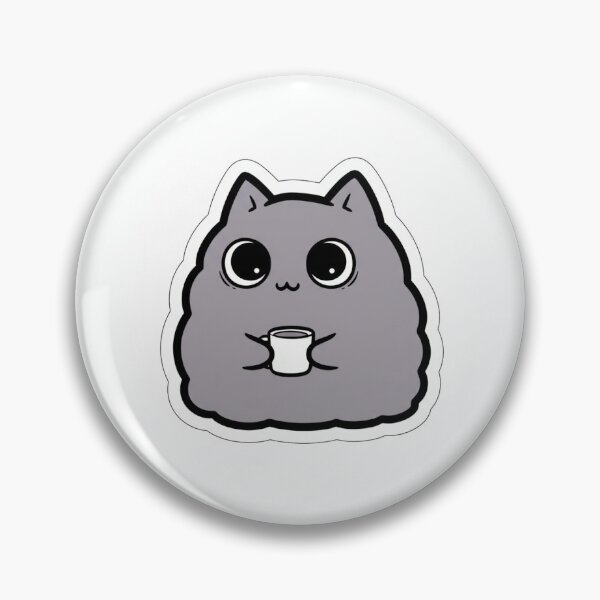 Item preview, Coffee Cat – Cute Kawaii Cat Drinking Coffee designed and sold by mayatA-rt.