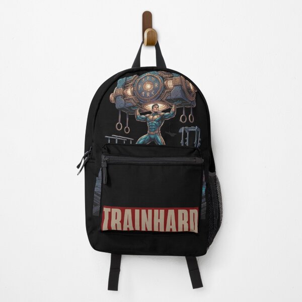 Item preview, TrainHard – Futuristic Power Core Hero Artwork designed and sold by TrainHardCo.