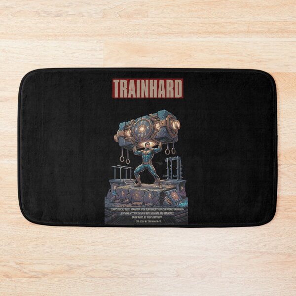 Item preview, TrainHard – Futuristic Power Core Hero Artwork designed and sold by TrainHardCo.