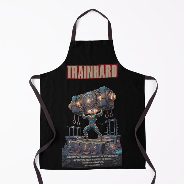 Item preview, TrainHard – Futuristic Power Core Hero Artwork designed and sold by TrainHardCo.