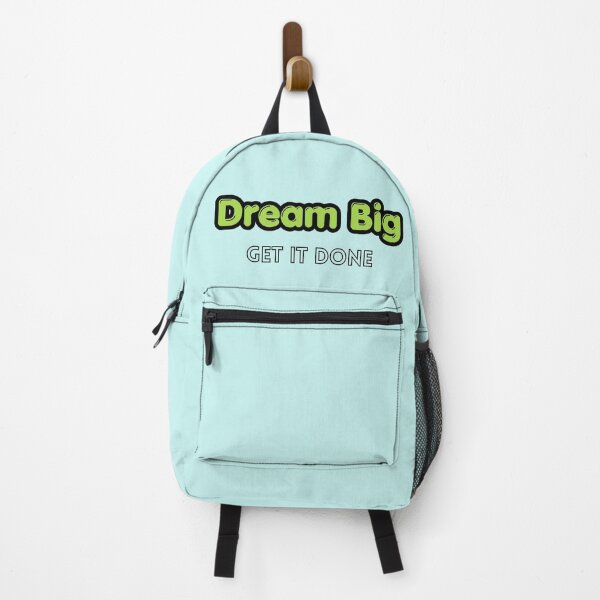 Item preview, Dream Big Get It Done Stickers Prints Posters Wall Art Magnet Home Coffee Cup Decoration TShirt Stationary Notebook Magnet Hat Kitchen Work School Office Redbubble Shop designed and sold by Saritas Boutique Shop.