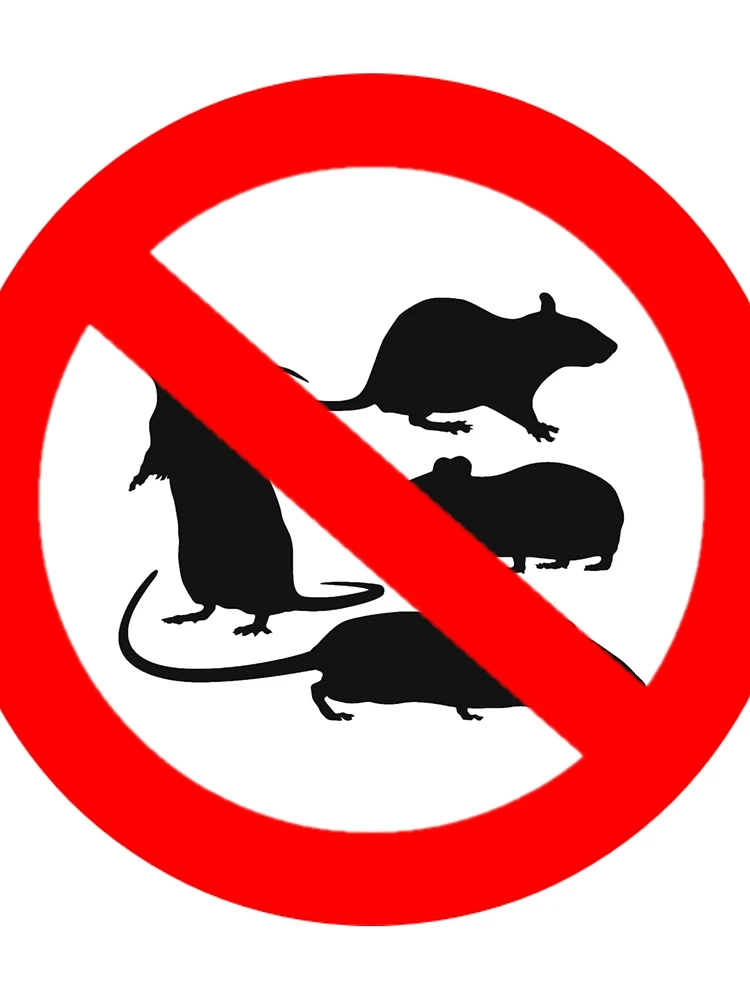 Thumbnail 3 of 3, Scarf, No Rats designed and sold by Waste Brain.