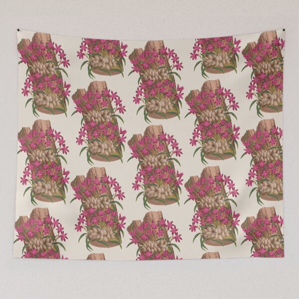 Item preview, vintage floral stump designed and sold by okapia concolor.