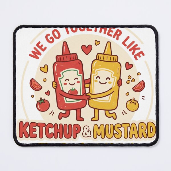 Item preview, Cute Ketchup & Mustard Perfect Match designed and sold by Alta-store.