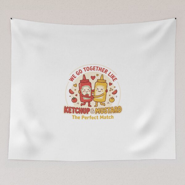 Item preview, Cute Ketchup & Mustard Perfect Match designed and sold by Alta-store.