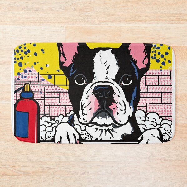 Item preview, Bulldog in a Bubble Bath designed and sold by lautir.
