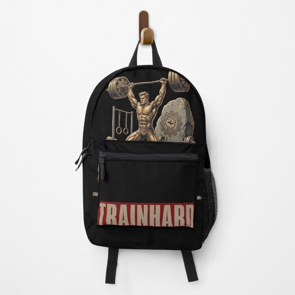 Item preview, TrainHard – Legendary Overhead Press Warrior Artwork designed and sold by TrainHardCo.