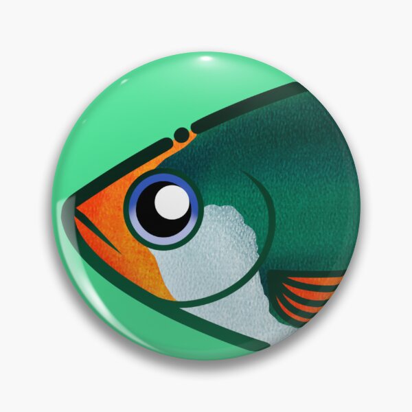 Item preview, Jade Tiger Barb designed and sold by Okamuiiii.