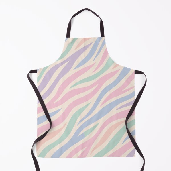Item preview, Pastel Rainbow Zebra Print Pattern Soft Retro Animal Stripes designed and sold by Tattee.