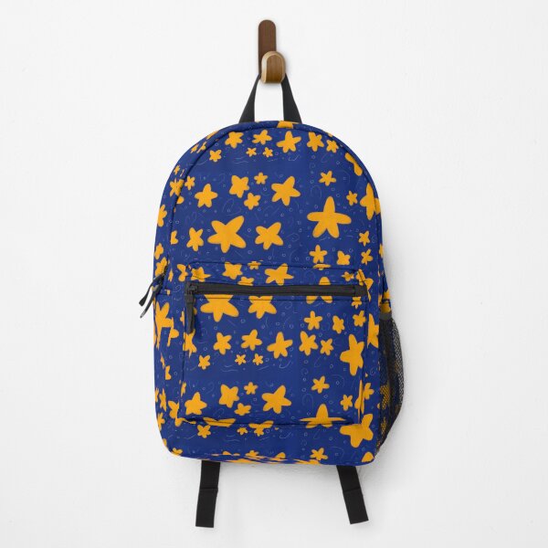 Item preview, Twirly stars in night sky (orange) designed and sold by Tiny-Sugar-Dove.