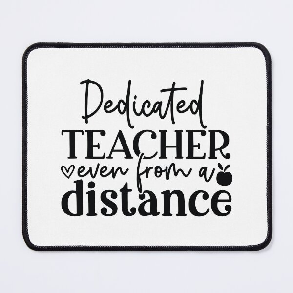 Item preview, Dedicated Teacher From A Distance - Online School Aesthetic Gift designed and sold by FuzionRaptor.