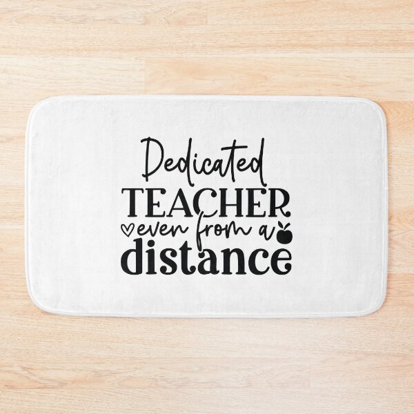Item preview, Dedicated Teacher From A Distance - Online School Aesthetic Gift designed and sold by FuzionRaptor.