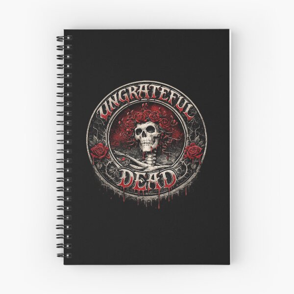 Item preview, Ungrateful Dead Goth Vintage Skull Graphic Shirt for Dark Art Lovers designed and sold by RickE.