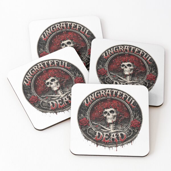 Item preview, Ungrateful Dead Goth Vintage Skull Graphic Shirt for Dark Art Lovers designed and sold by RickE.