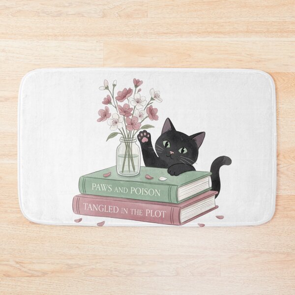 Item preview, Spring Cleaning The Suspects — Spring Flowers Cat Mystery Tee designed and sold by kosimazaki.