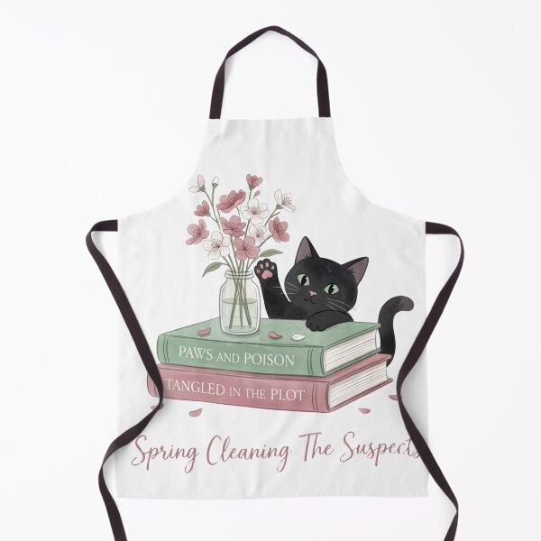 Item preview, Spring Cleaning The Suspects — Spring Flowers Cat Mystery Tee designed and sold by kosimazaki.