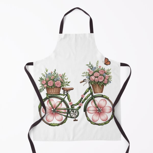 Item preview, Floral Bicycle with Butterfly designed and sold by jkrphoto.