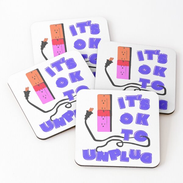Item preview, it's ok to unplug designed and sold by indie cottage.