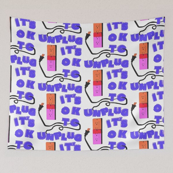 Item preview, it's ok to unplug designed and sold by indie cottage.