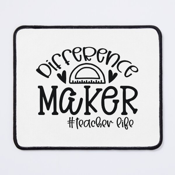 Item preview, Difference Maker Teacher Life - Inspirational School Mentor Gift designed and sold by FuzionRaptor.