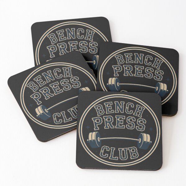 Item preview, Bench Press Club Gym Workout Design – Powerlifting Fitness Motivation designed and sold by Sparkofart07.