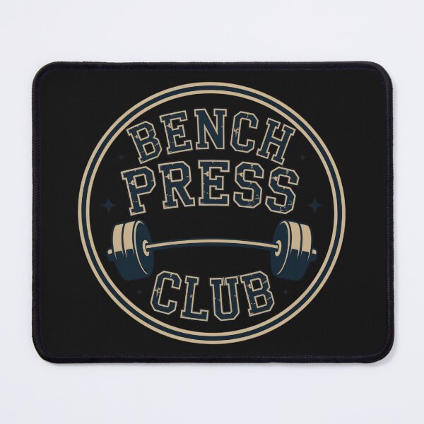 Item preview, Bench Press Club Gym Workout Design – Powerlifting Fitness Motivation designed and sold by Sparkofart07.
