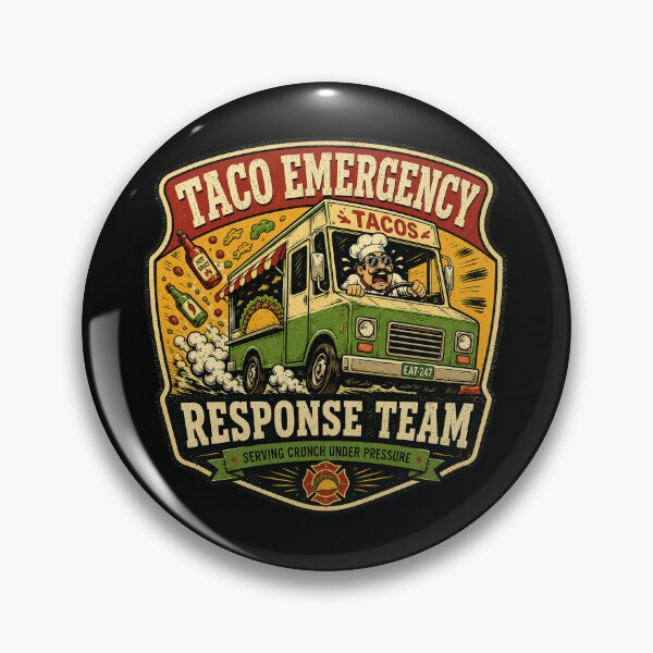 Item preview, Taco Emergency Response Team designed and sold by Forged in the Warp.