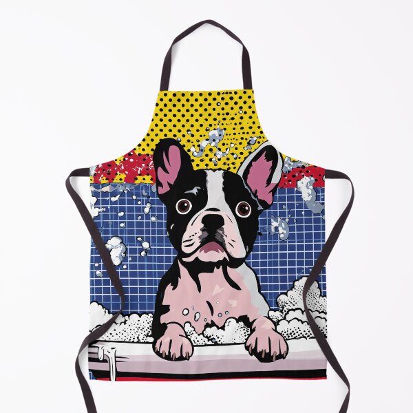 Item preview, French Bulldog in Pop Art Bathtub designed and sold by lautir.