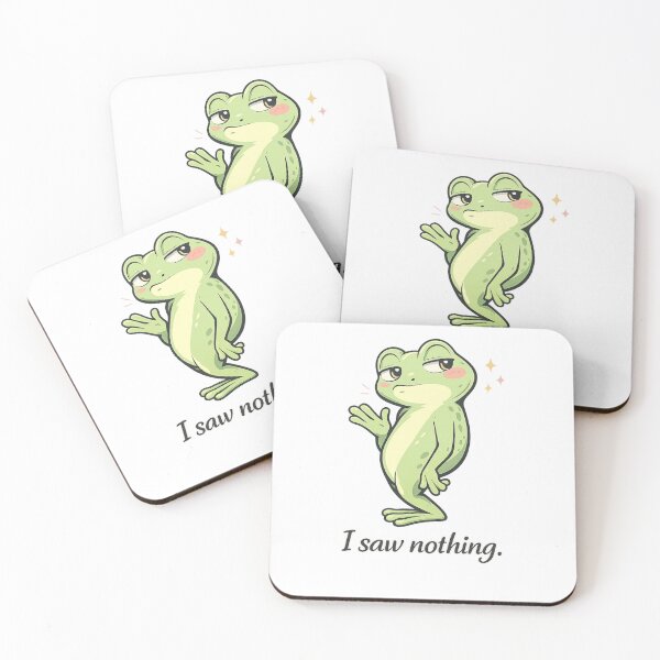 Item preview,  – I Saw Nothing Innocent Frog Design designed and sold by MarekoraStudio.