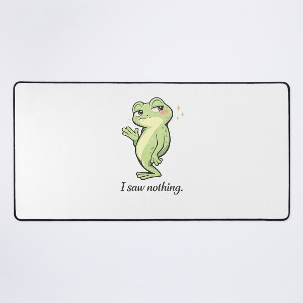 Item preview,  – I Saw Nothing Innocent Frog Design designed and sold by MarekoraStudio.