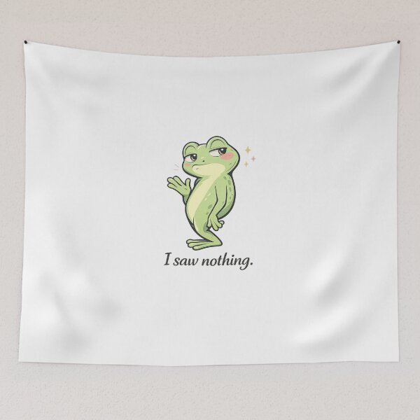 Item preview,  – I Saw Nothing Innocent Frog Design designed and sold by MarekoraStudio.