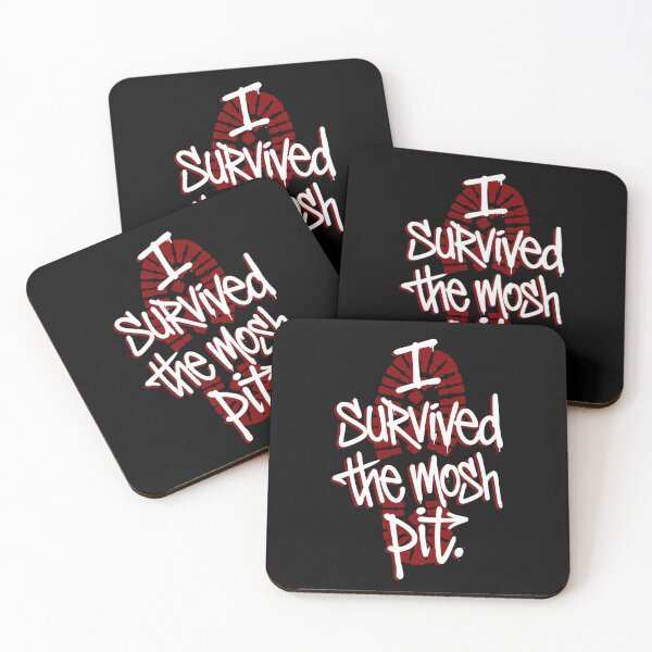 Item preview, Heavy Metal Mosh Pit Survival Graphic Art designed and sold by LinaValearte.