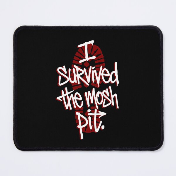 Item preview, Heavy Metal Mosh Pit Survival Graphic Art designed and sold by LinaValearte.