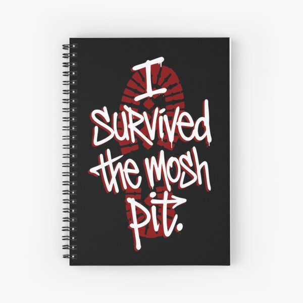 Item preview, Heavy Metal Mosh Pit Survival Graphic Art designed and sold by LinaValearte.