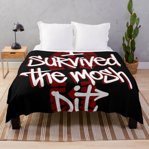 Item preview, Heavy Metal Mosh Pit Survival Graphic Art designed and sold by LinaValearte.