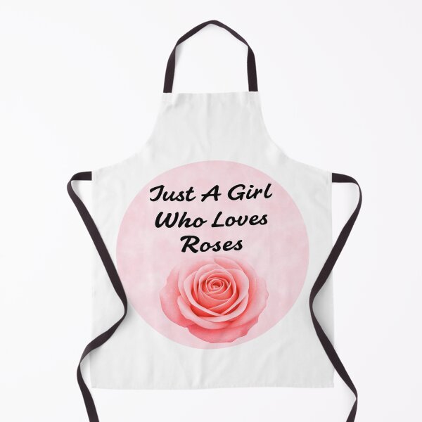 Item preview, Just A Girl Who Loves Roses T-shirt Gifts  designed and sold by ZemVibe.