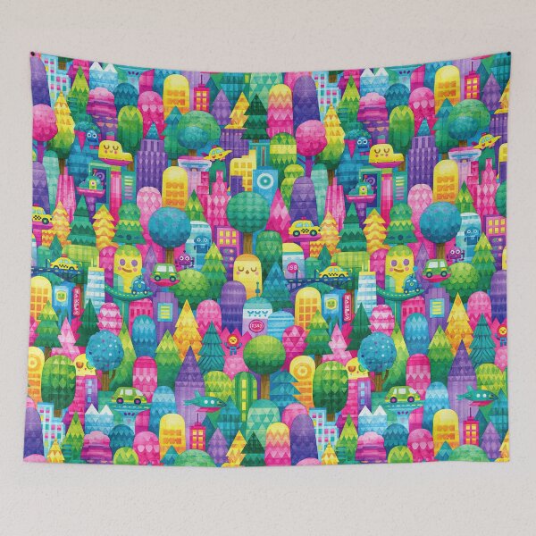 Item preview, Abstract Colorful Trees and Forest Background designed and sold by Piotrek0001.