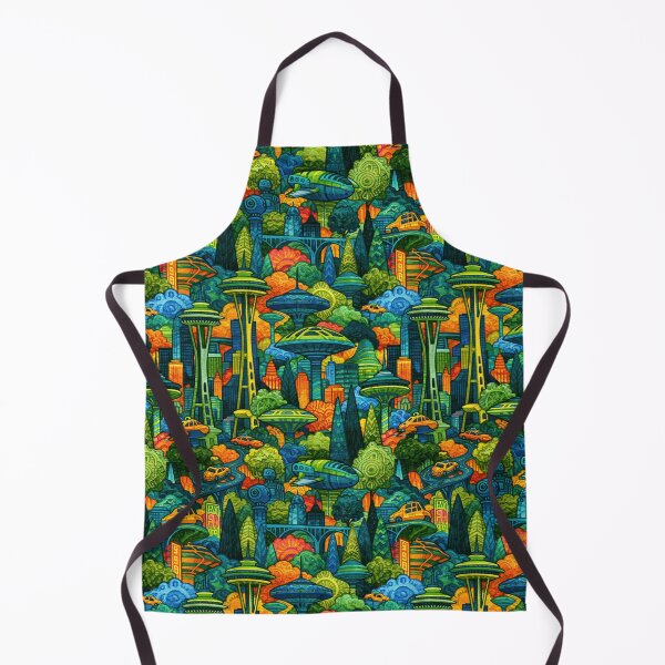Item preview, Surreal Tall Trees and Blue Forest Landscape designed and sold by Piotrek0001.
