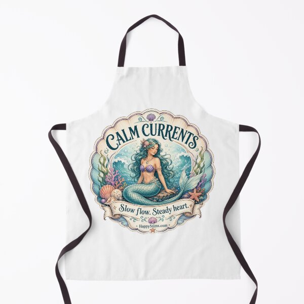 Item preview, Calm Currents Mermaid Slow Flow Steady Heart Design designed and sold by HappyStimsCo.