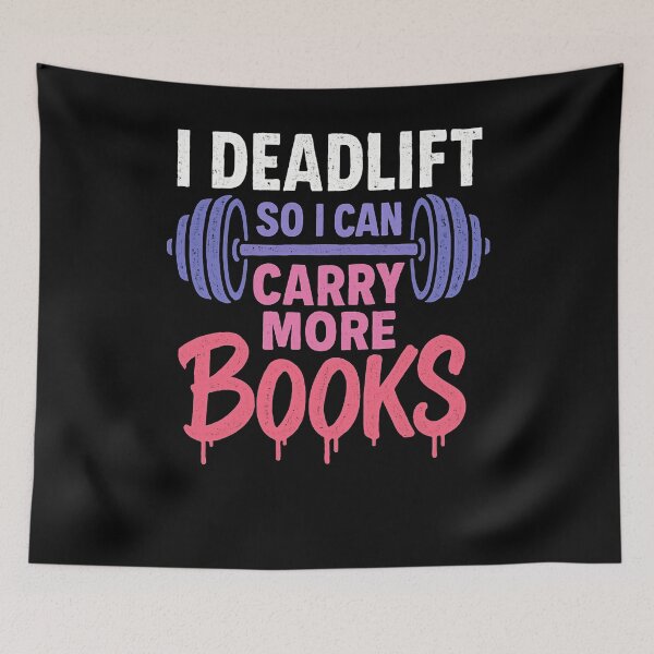 Item preview, Deadlift More Books designed and sold by SiarheiYur.
