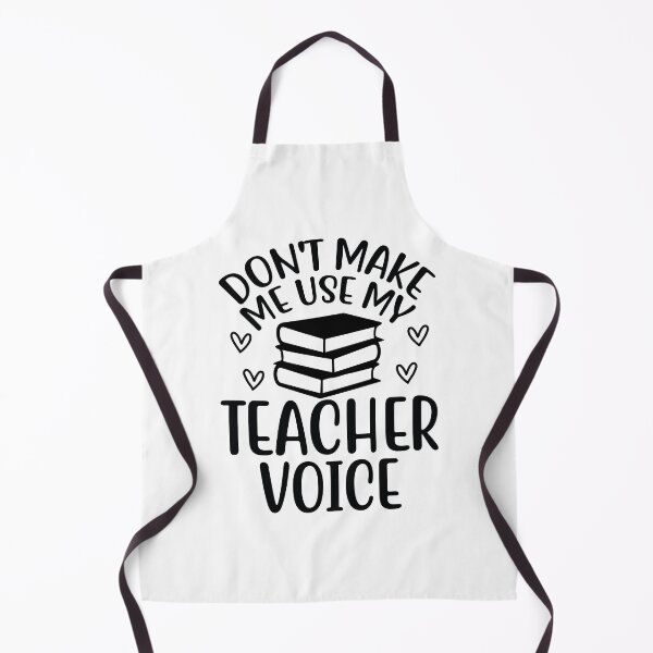 Item preview, Don't Make Me Use My Teacher Voice - Funny School Mentor Gift designed and sold by FuzionRaptor.