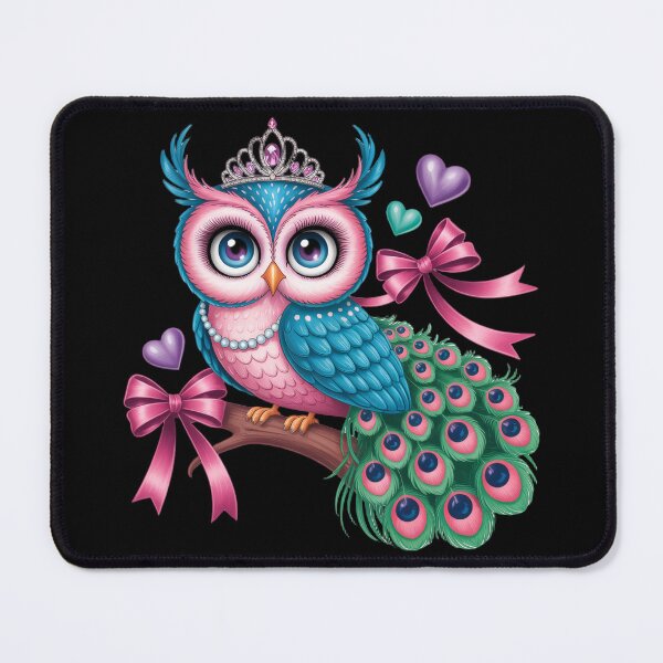Item preview, Colorful Owl with Tiara designed and sold by jkrphoto.