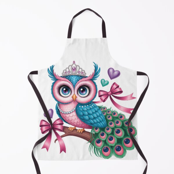 Item preview, Colorful Owl with Tiara designed and sold by jkrphoto.