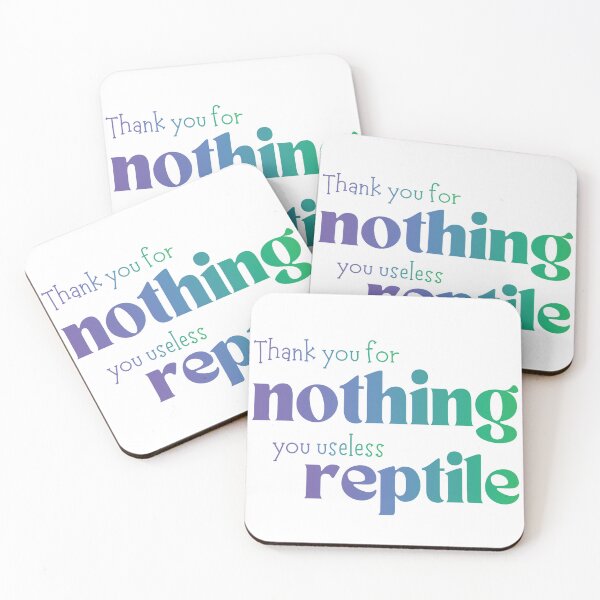 Item preview, You Useless Reptile designed and sold by Further Up Designs.