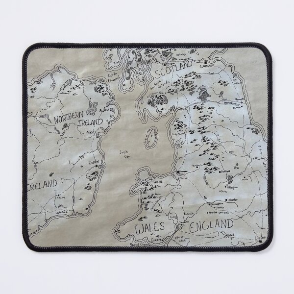 Item preview, Map of the British Isles designed and sold by Koala-ty_Made.