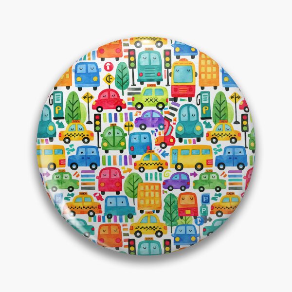 Item preview, City Buildings Cars and Traffic Signs Pattern designed and sold by Piotrek0001.